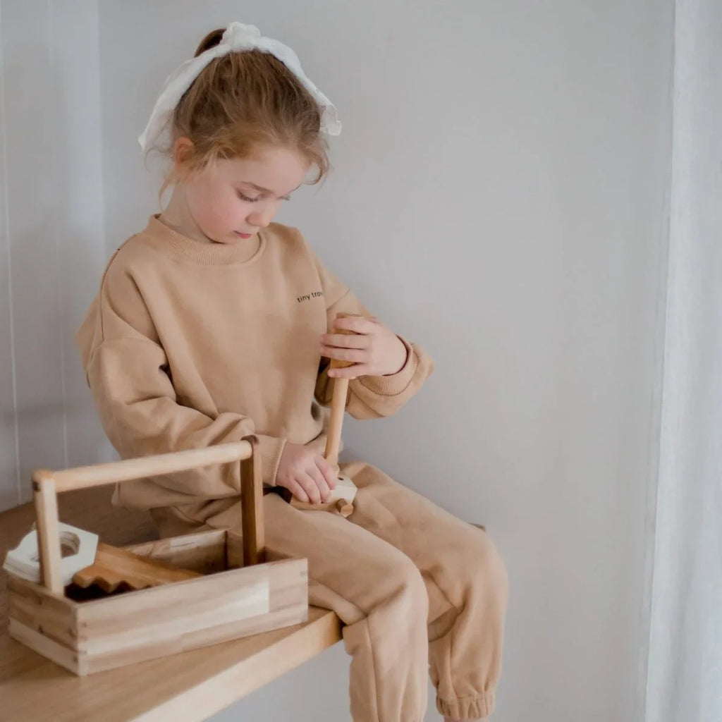 QToys Australia (USA) WOODEN TOOL SET