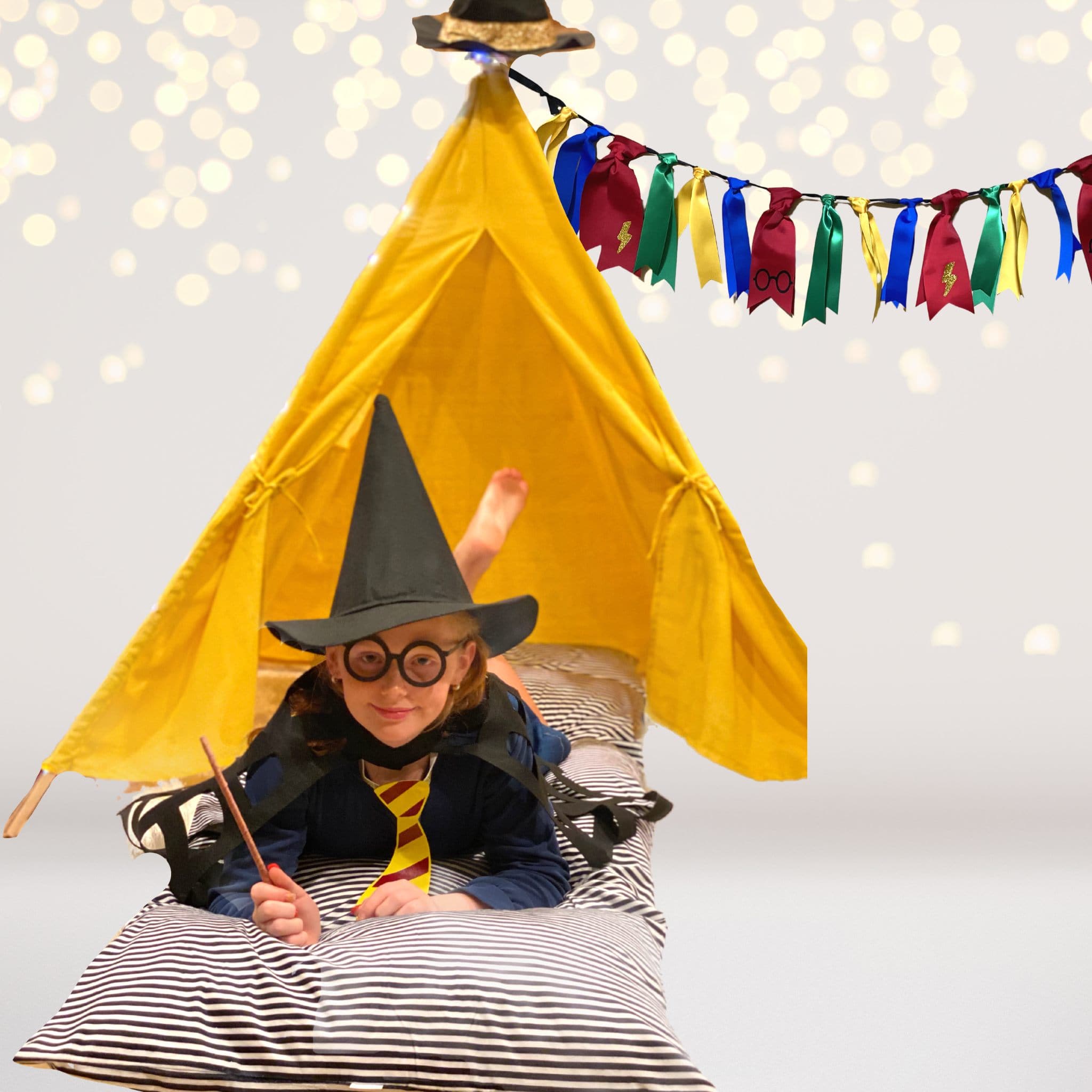 Kids Gift Set Wizard Teepee Tent Play Set